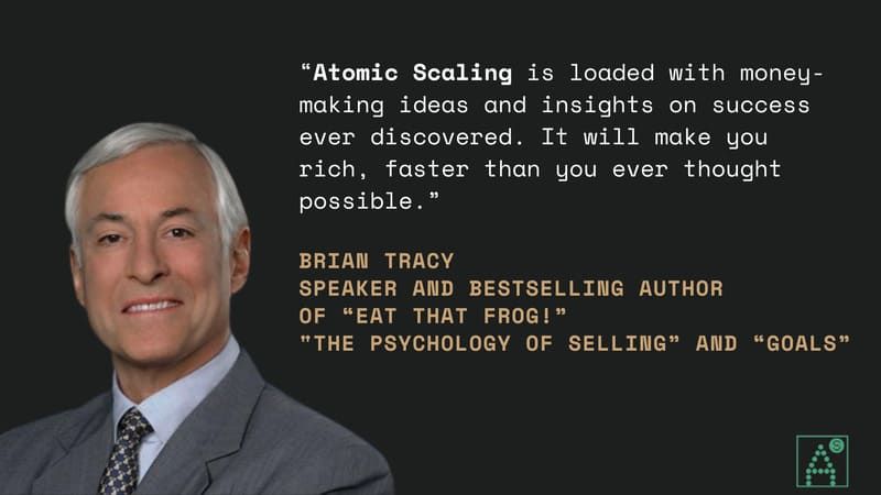 Testimonial from Brian Tracy, speaker and bestselling author