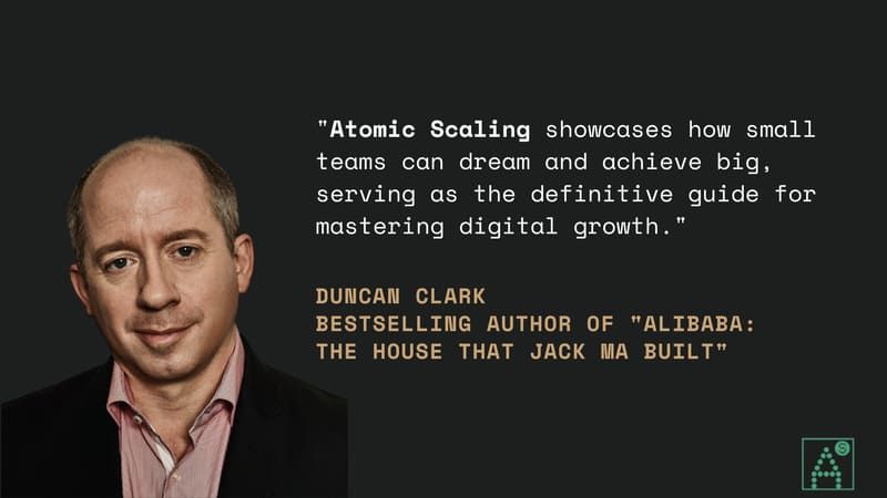 Testimonial from Duncan Clark, bestselling author of Alibaba
